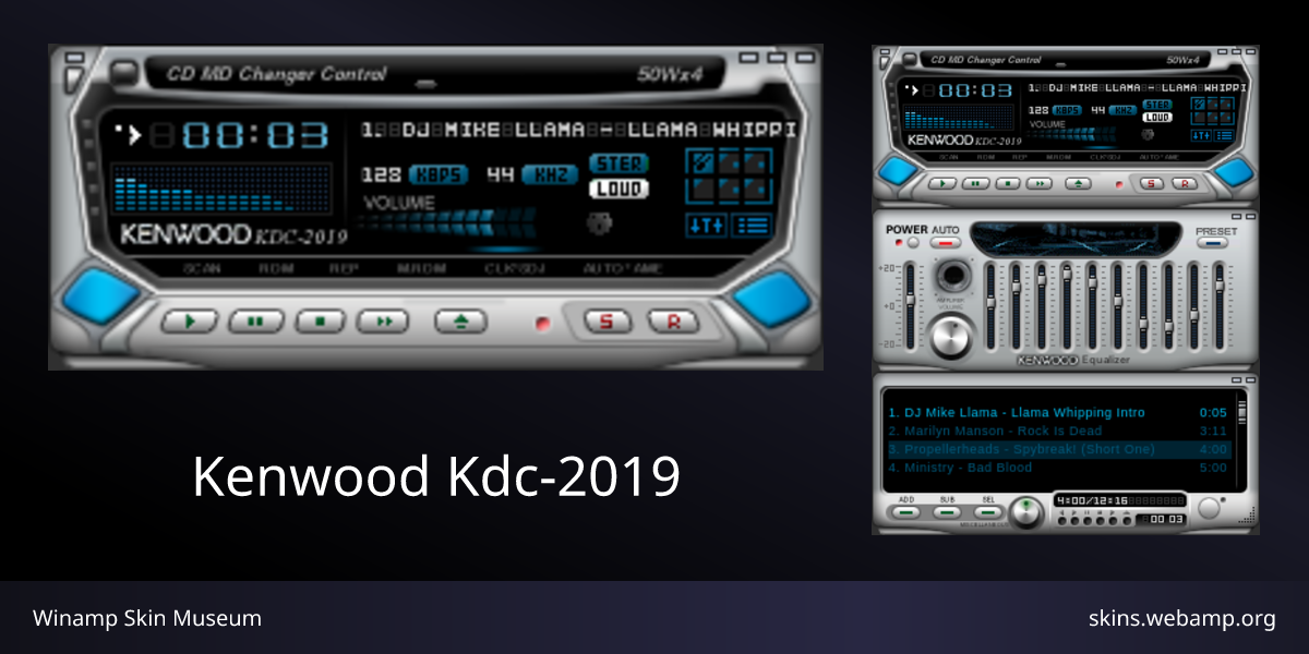 Kenwood Kdc-2019.zip - Winamp Skin Museum